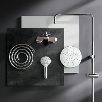 Душевая система Am.Pm Sunny F0785C800 со смесителем, хром