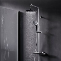 Душевая система Am.Pm Crave F079C400, с термостатом, цвет хром