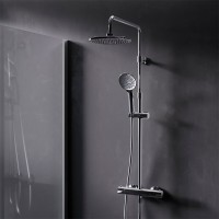 Душевая система Am.Pm Crave F079C400, с термостатом, цвет хром