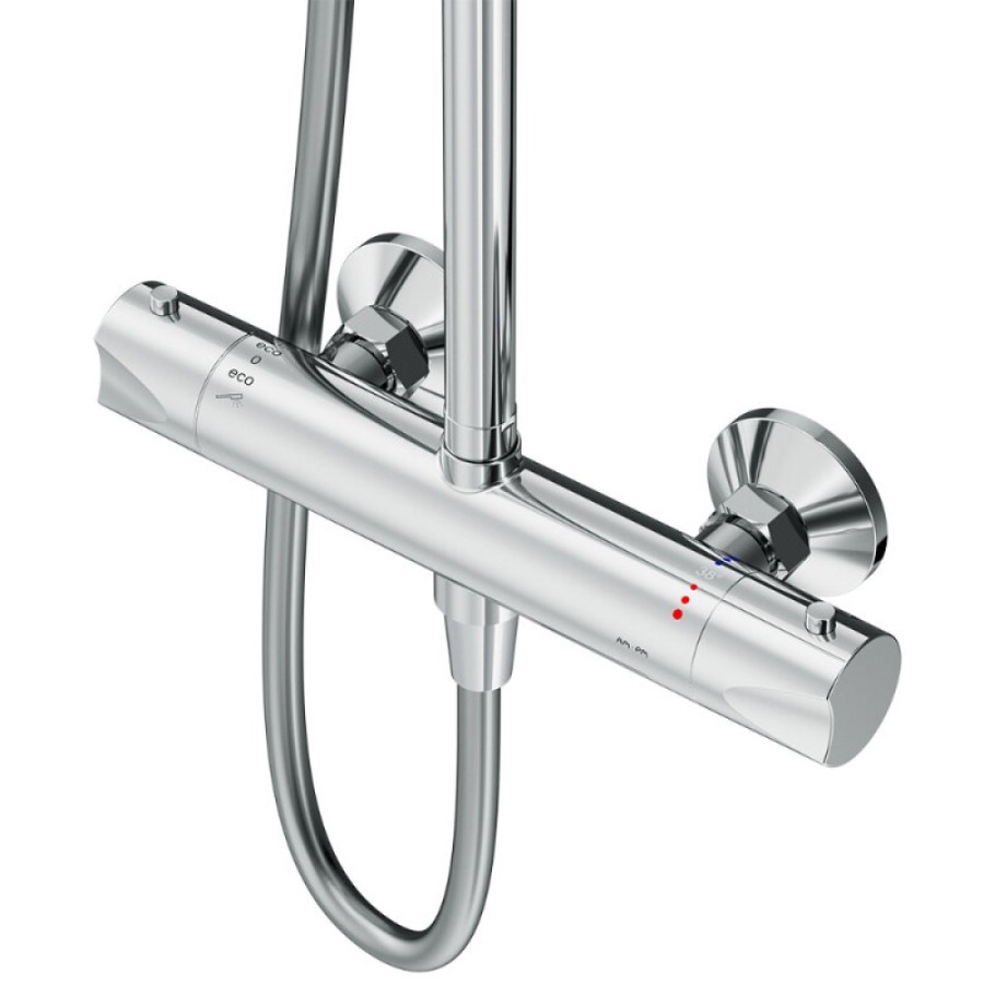 Душевая система Am.Pm Crave F079C400, с термостатом, цвет хром