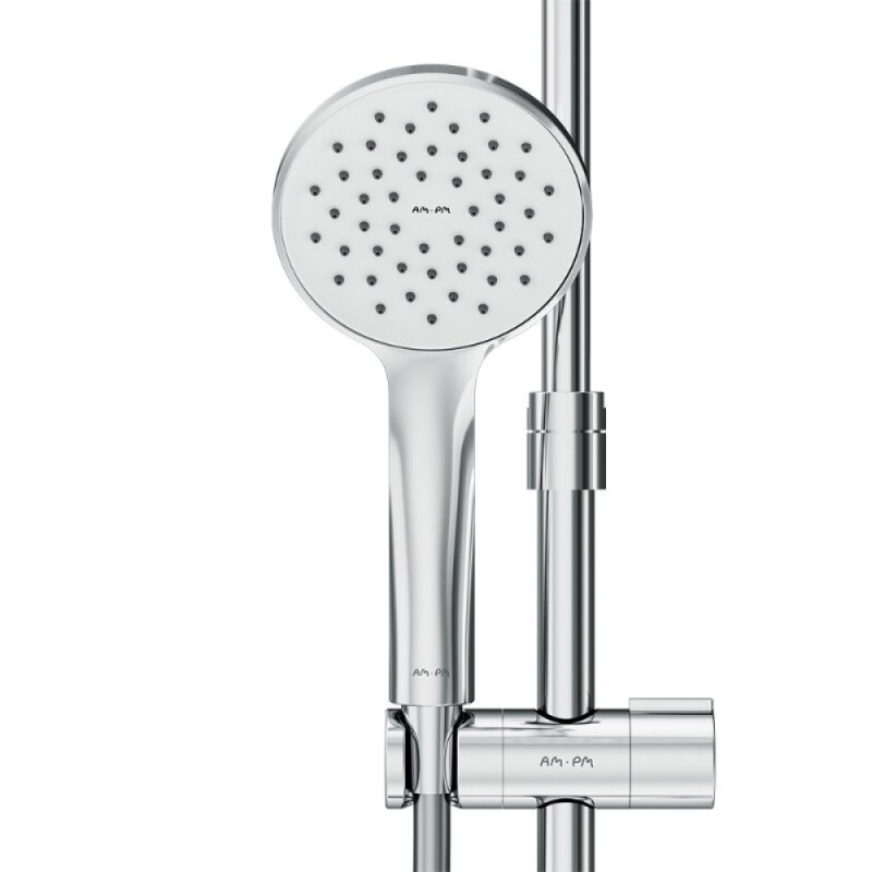Душевая система Am.Pm Crave F079C400, с термостатом, цвет хром