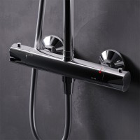 Душевая система Am.Pm Crave F079C400, с термостатом, цвет хром