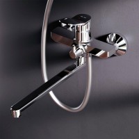 Душевая система Am.Pm X-Joy F40885A94, с длинным изливом, хром