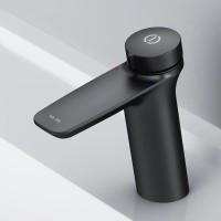 Смеситель Am.Pm Inspire 2.0 F50A02522 для раковины, TouchReel, цвет черный матовый