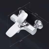 Смеситель Am.Pm Spirit V2.0 F70A10000 для ванны и душа, хром