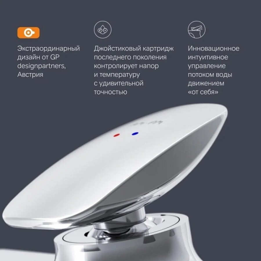 Смеситель Am.Pm Spirit V2.0 F70A92000 для раковины, без донного клапана, хром