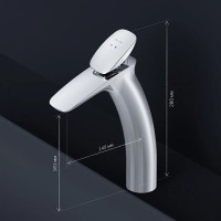 Смеситель Am.Pm Spirit V2.0 F70A92000 для раковины, без донного клапана, хром
