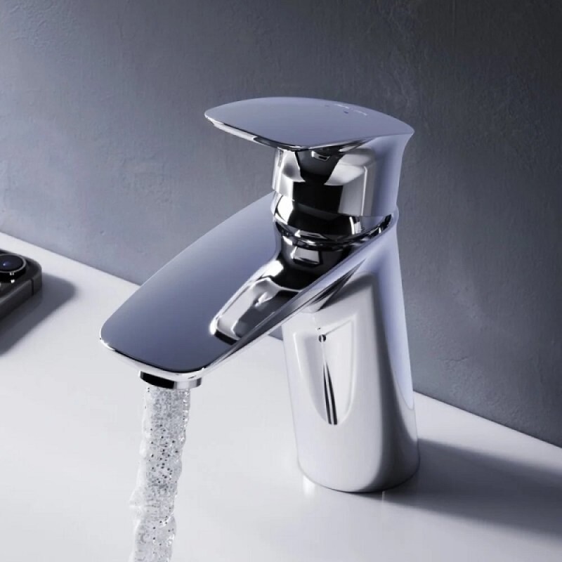 Смеситель Am.Pm Spirit V2.1 F71A02100 для раковины, без донного клапана, хром