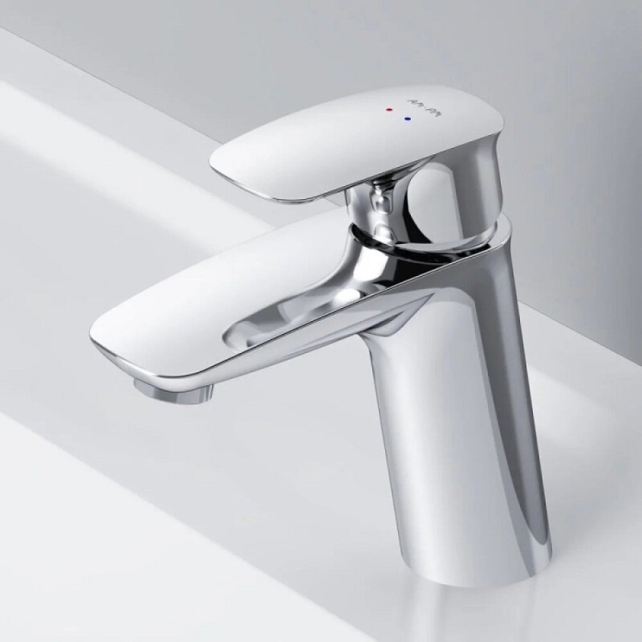 Смеситель AM.PM Spirit V2.1 F71A82100 для раковины, с донным клапаном, хром
