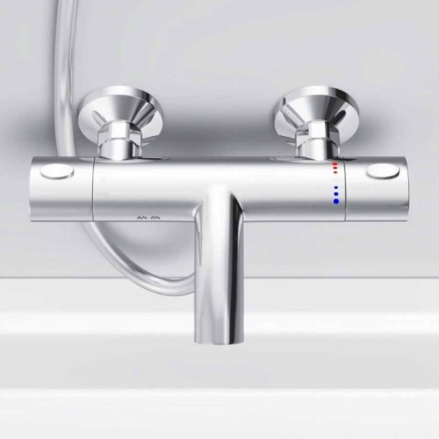 Смеситель Am.Pm Sense F7550064 для ванны и душа, термостатический, хром