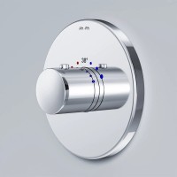 Смеситель Am.Pm Like F8075500 для душа, встраиваемый, термостатический, хром