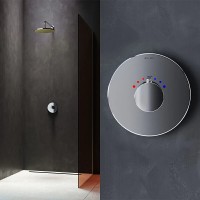 Смеситель Am.Pm Like F8075500 для душа, встраиваемый, термостатический, хром