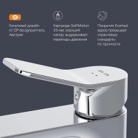 Смеситель AM.PM X-Joy F85A02100 для раковины, хром