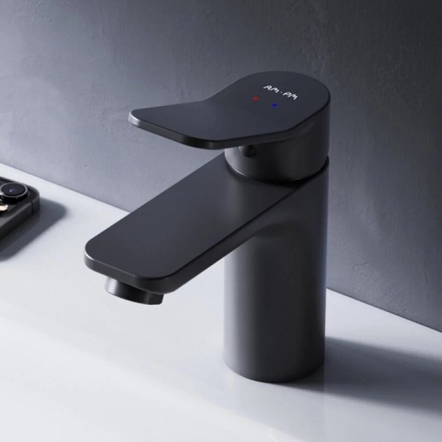 Смеситель AM.PM X-Joy F85A02122 для раковины, черный матовый