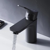 Смеситель AM.PM X-Joy F85A02122 для раковины, черный матовый