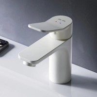 Смеситель AM.PM X-Joy F85A02133 для раковины, белый матовый