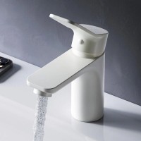 Смеситель AM.PM X-Joy F85A02133 для раковины, белый матовый