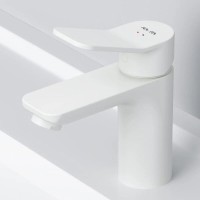Смеситель AM.PM X-Joy F85A02133 для раковины, белый матовый