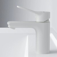 Смеситель AM.PM X-Joy F85A02133 для раковины, белый матовый