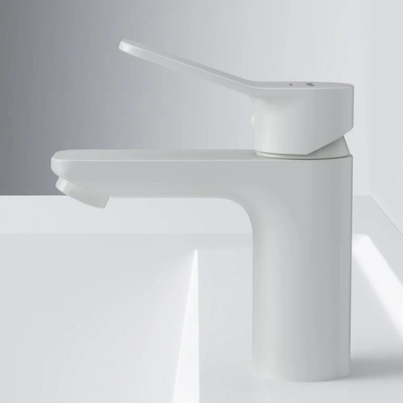 Смеситель AM.PM X-Joy F85A02133 для раковины, белый матовый