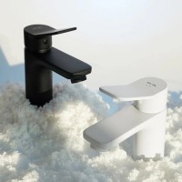 Смеситель AM.PM X-Joy F85A02133 для раковины, белый матовый