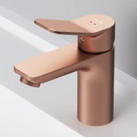 Смеситель AM.PM X-Joy F85A02144 для раковины, розовое золото