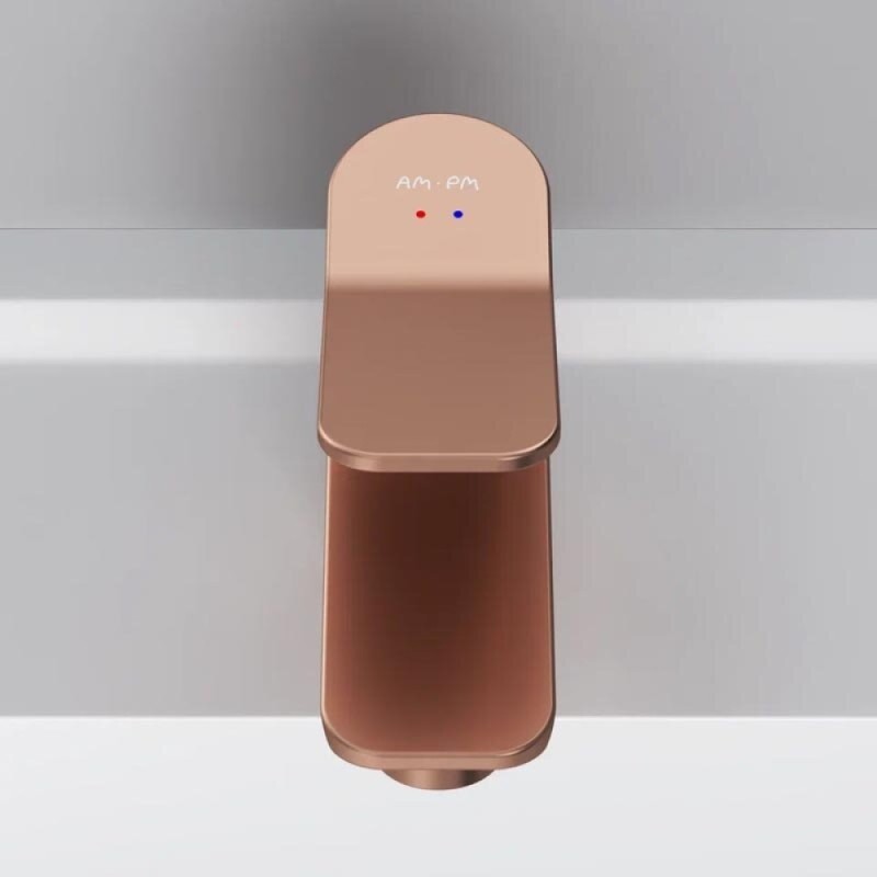 Смеситель AM.PM X-Joy F85A02144 для раковины, розовое золото