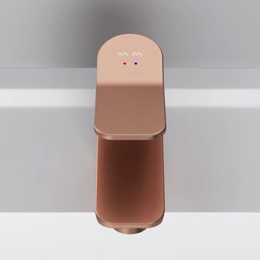 Смеситель AM.PM X-Joy F85A02144 для раковины, розовое золото