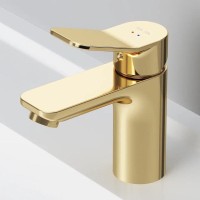 Смеситель AM.PM X-Joy F85A02199 для раковины, золото