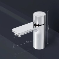 Смеситель Am.Pm X-Joy F85A02500 для раковины, TouchReel, хром