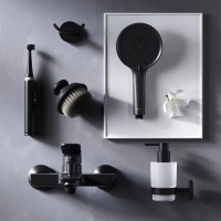 Смеситель Am.Pm X-Joy F85A10022 для ванны и душа, черный матовый