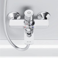 Смеситель Am.Pm X-Joy F85A10500 для ванны и душа, TouchReel, хром