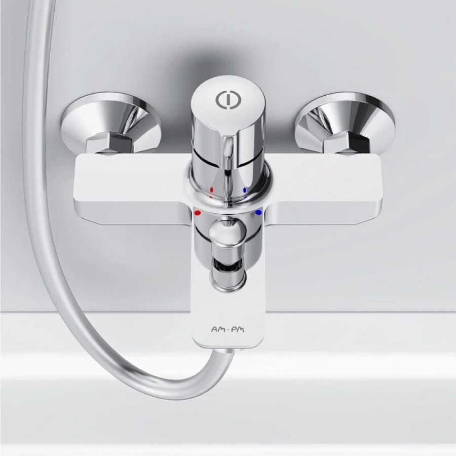 Смеситель Am.Pm X-Joy F85A10500 для ванны и душа, TouchReel, хром