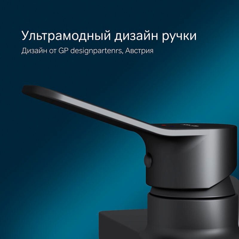Смеситель Am.Pm X-Joy F85A20022 для душа, черный матовый