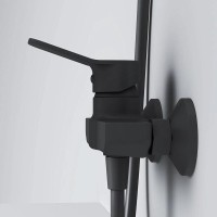 Смеситель Am.Pm X-Joy F85A20022 для душа, черный матовый