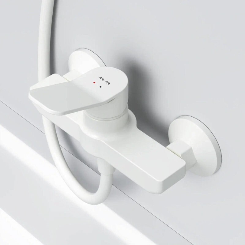 Смеситель Am.Pm X-Joy F85A20033 для душа, белый матовый