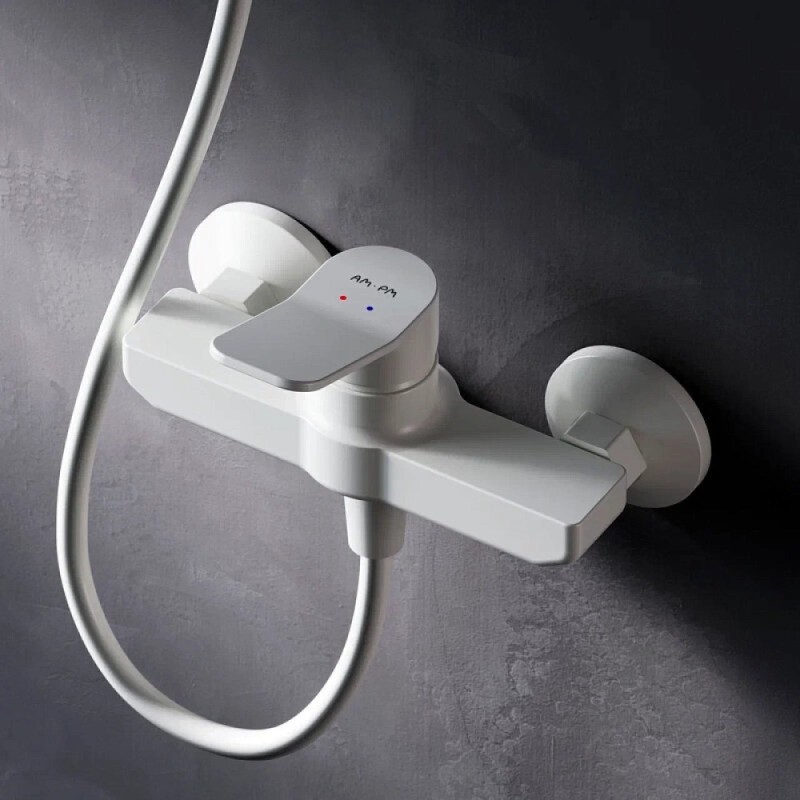 Смеситель Am.Pm X-Joy F85A20033 для душа, белый матовый
