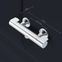 Смеситель Am.Pm X-Joy F85A40000 для душа, термостатический, хром