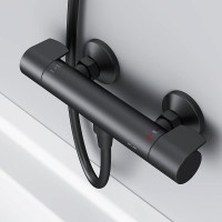 Смеситель Am.Pm X-Joy F85A40022 для душа, термостатический, черный