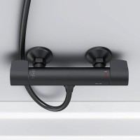 Смеситель Am.Pm X-Joy F85A40022 для душа, термостатический, черный