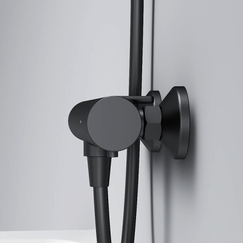 Смеситель Am.Pm X-Joy F85A40022 для душа, термостатический, черный