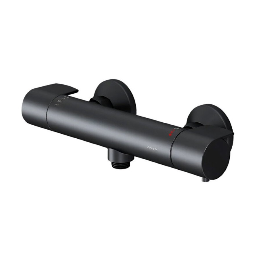 Смеситель Am.Pm X-Joy F85A40022 для душа, термостатический, черный