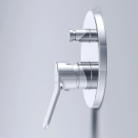 Смеситель Am.Pm X-Joy F85A45000 для ванны и душа, на 2 потребителя, встраиваемый, хром