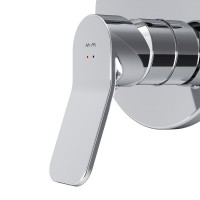 Смеситель Am.Pm X-Joy F85A55000 для ванны и душа, на 3 потребителя, с внутренней частью, хром