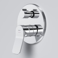 Смеситель Am.Pm X-Joy F85A55000 для ванны и душа, на 3 потребителя, с внутренней частью, хром