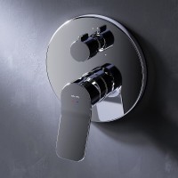 Смеситель Am.Pm X-Joy F85A55000 для ванны и душа, на 3 потребителя, с внутренней частью, хром