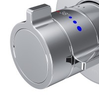 Смеситель Am.Pm X-Joy F85A65600 для душа, на 1 потребителя, с внутренней частью, термостатический, хром