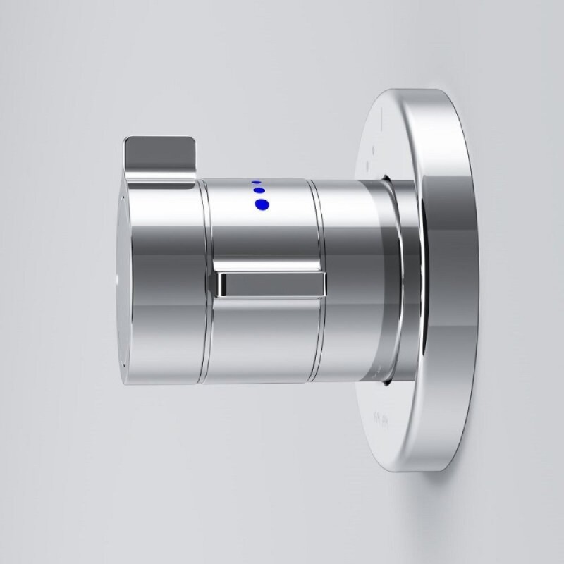 Смеситель Am.Pm X-Joy F85A65600 для душа, на 1 потребителя, с внутренней частью, термостатический, хром