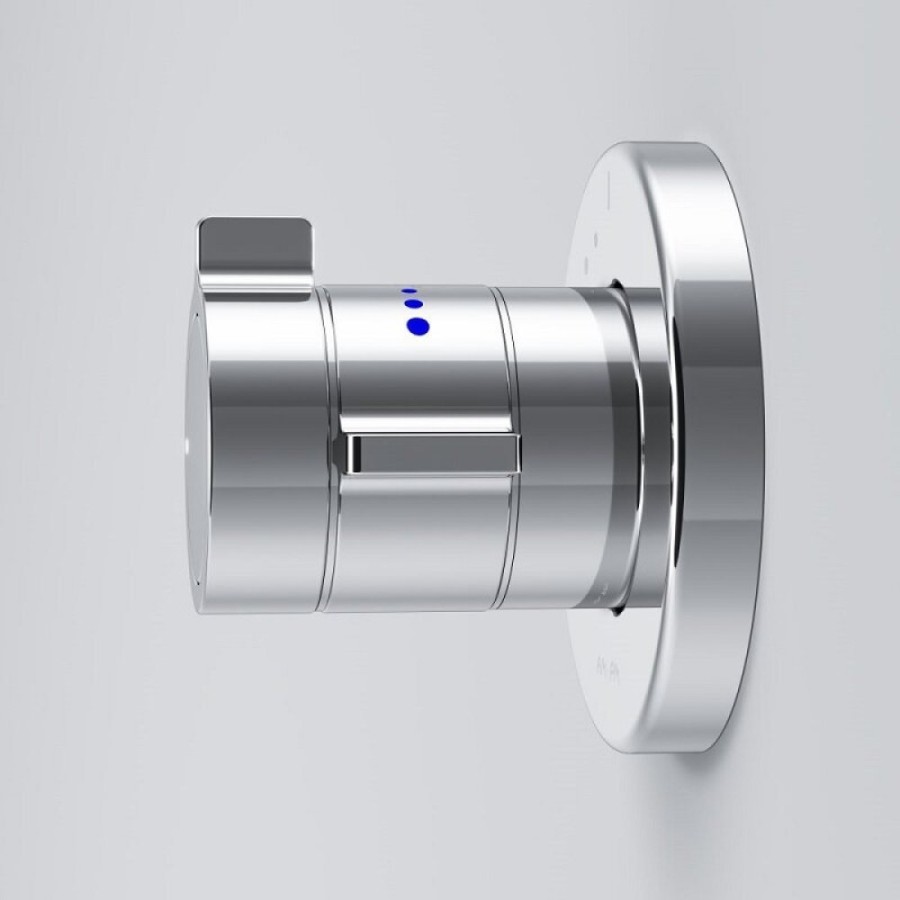Смеситель Am.Pm X-Joy F85A65600 для душа, на 1 потребителя, с внутренней частью, термостатический, хром