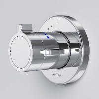 Смеситель Am.Pm X-Joy F85A65600 для душа, на 1 потребителя, с внутренней частью, термостатический, хром